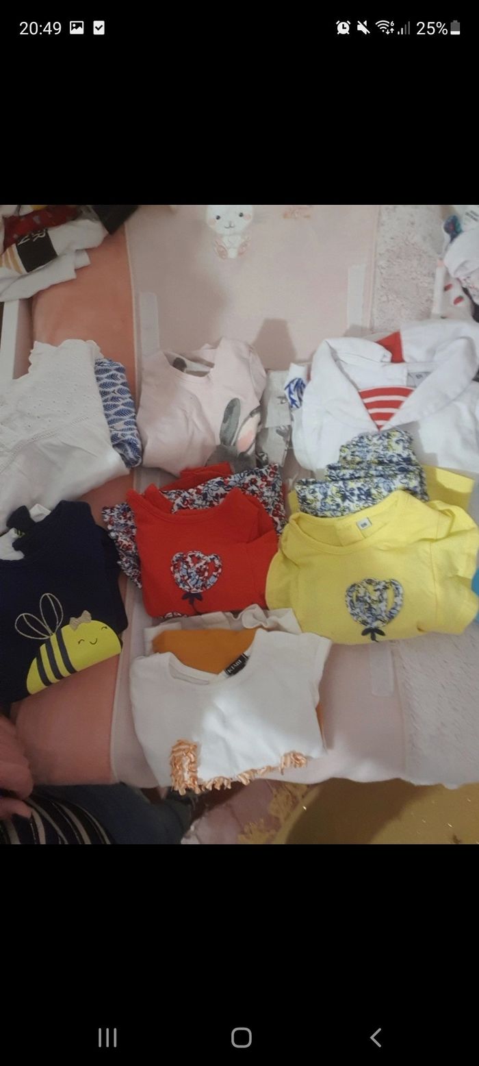 Lot 7 ensembles 6 mois