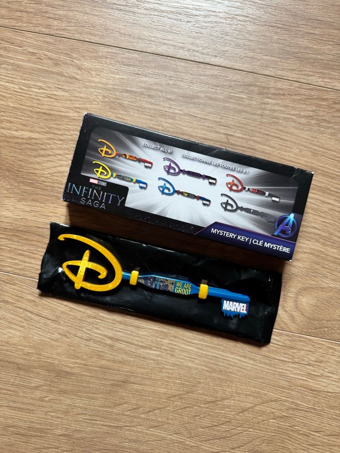 Clé mystère Marvel Les Gardiens de la Galaxie Disney Store