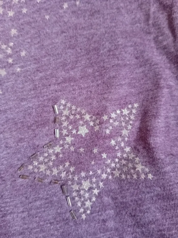 T-shirt manches longues fille 8-9 ans - photo numéro 4