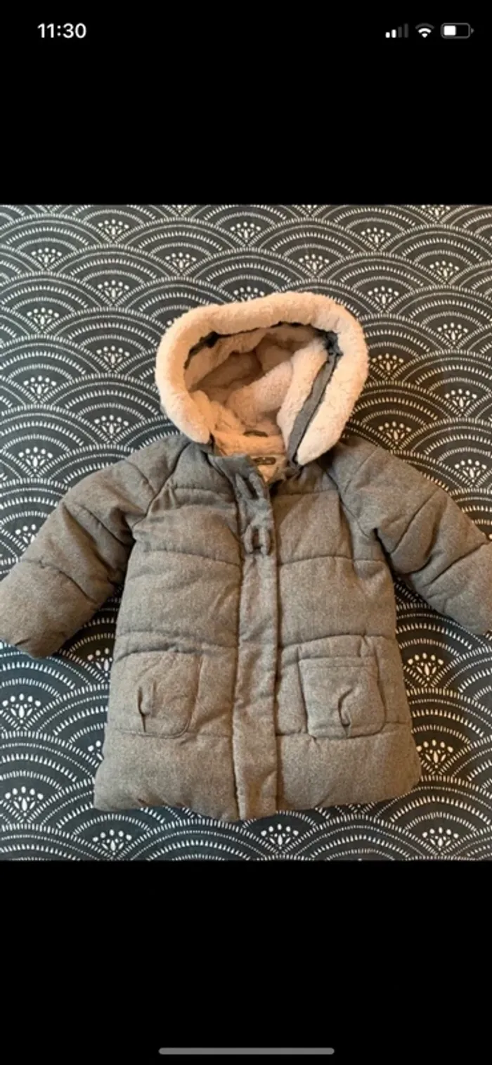 Veste tape à l’œil taille 2 ans