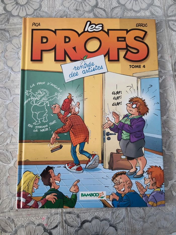 BD les profs tome 4 rentrée des artistes