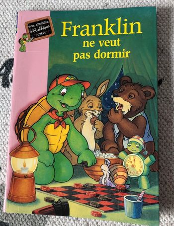 Livre Franklin ne veut pas dormir, ma première bibliothèque rose