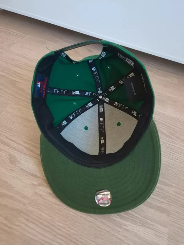 Casquette New Era Los Angeles verte - photo numéro 6