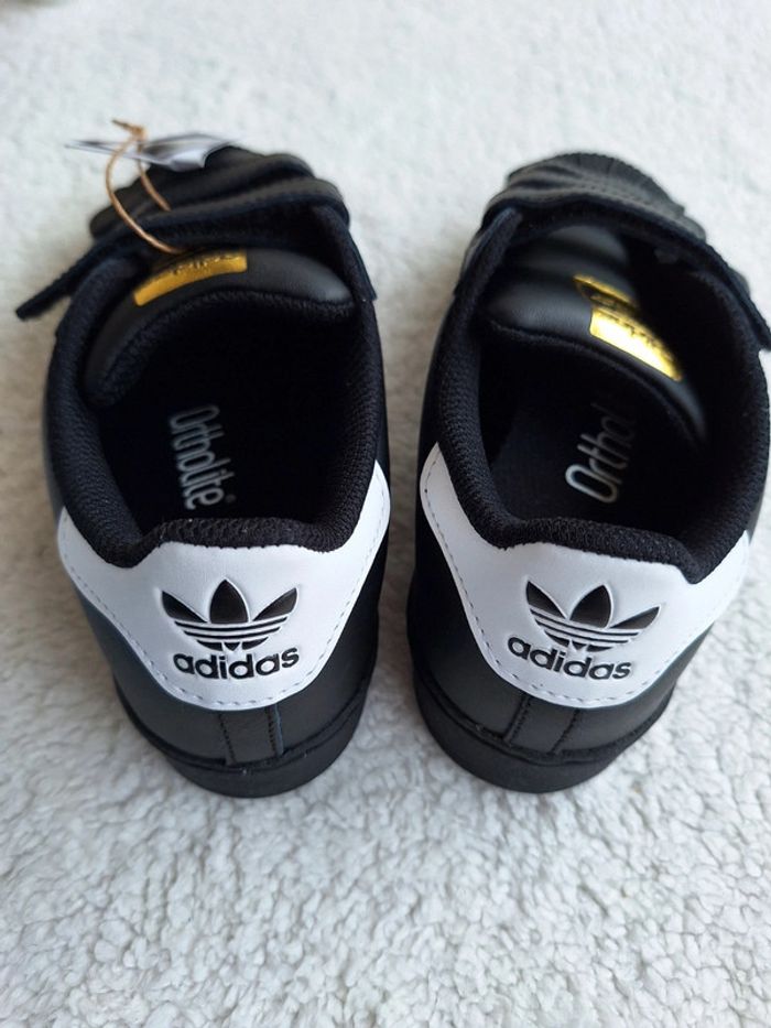 Adidas superstar CF C noires neuves - photo numéro 7