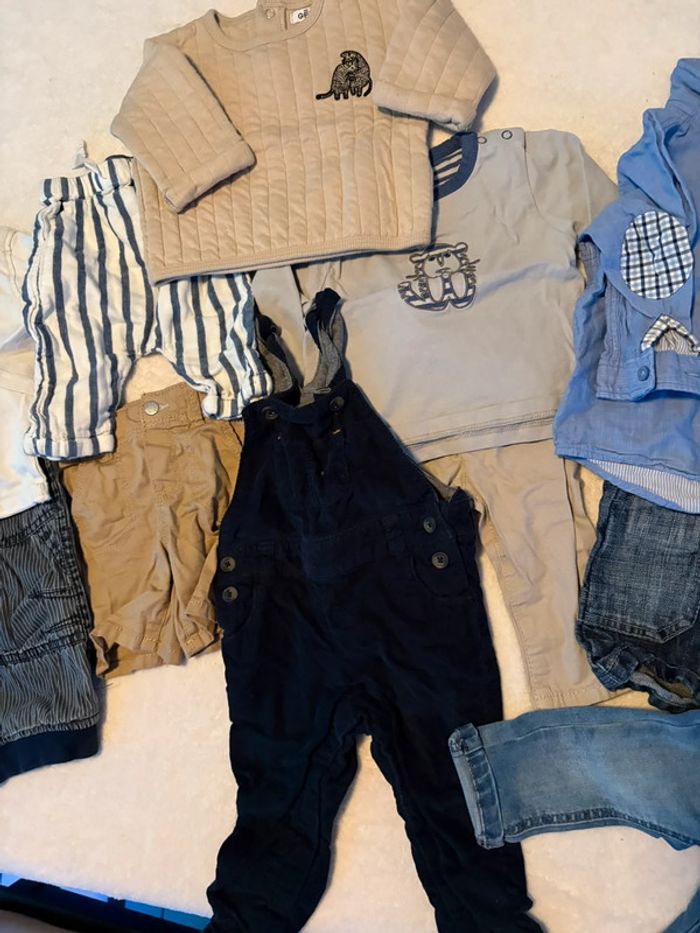Grand lot 6 mois Garçon - Gemo, Tape à l'œil, Lee Cooper & autres - photo numéro 3