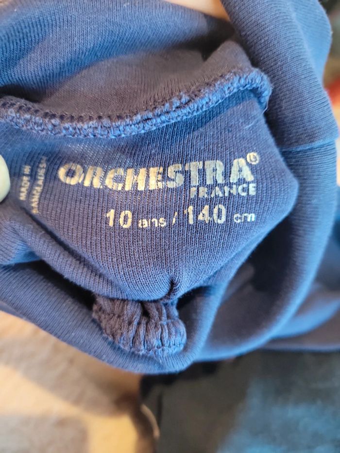 Lot t shirt manche longue colle roulé taille 10 ans fille - photo numéro 5