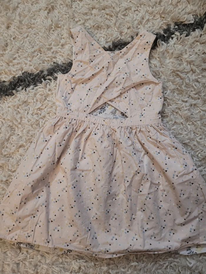Robe réversible rose pâle 5 ans - photo numéro 6
