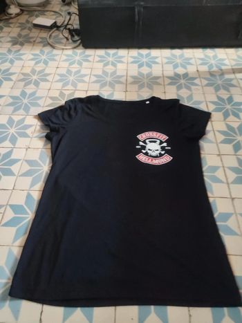 T shirt femme noir Stedman