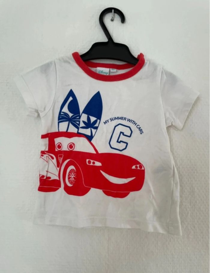 T-shirt manche courte garçon “flash McQueen” - taille 6 mois
