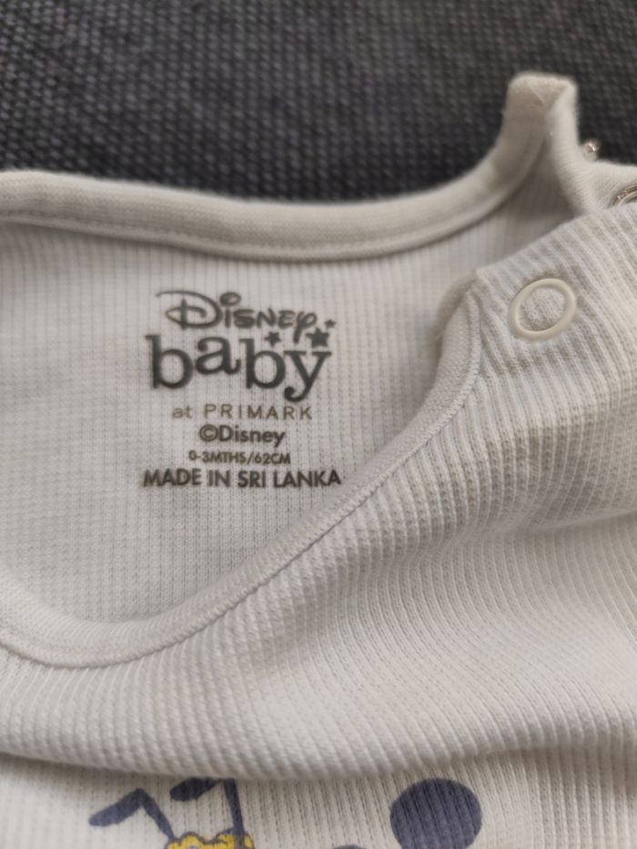 Lots de 2 bodies garçon bébé Disney - photo numéro 6