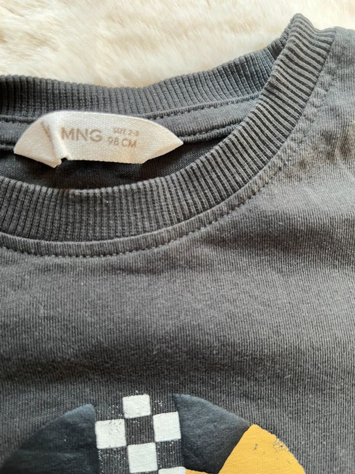 T-shirt manches courtes motard Mango - taille 3 ans (36 mois) - photo numéro 4