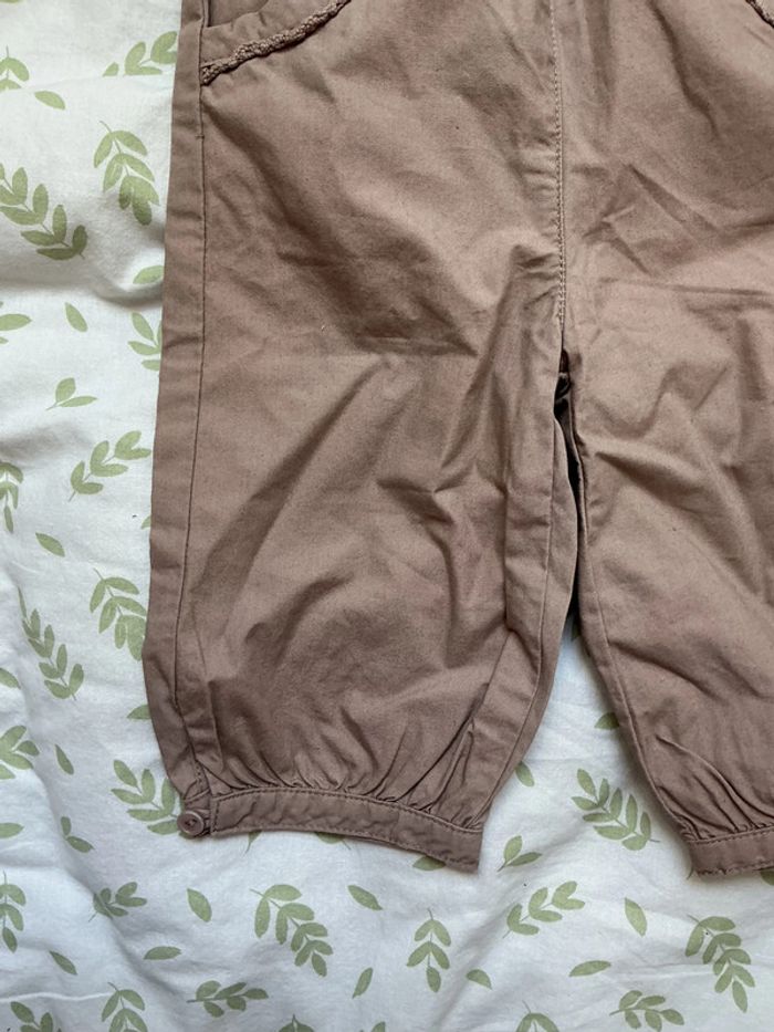 pantalon léger beige 3 mois vertbaudet - photo numéro 5