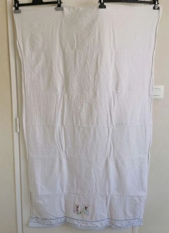 Drap plat bébé 85x147