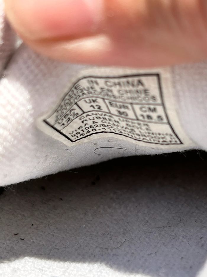 Lot de 2 baskets en toile 29 et 30 Ralph Lauren - photo numéro 8