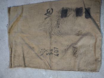 Sac en toile de jute Vintage 🤎