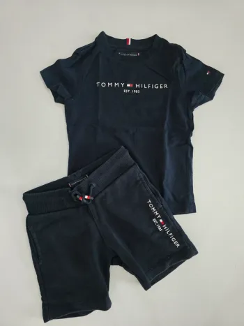 Ensemble short bleu marine - Tommy Hilfiger
