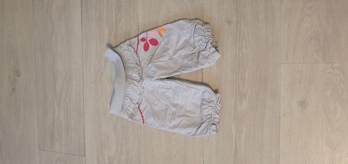 pantalon cargo, gris 1 mois fille, Gémo - photo numéro 4