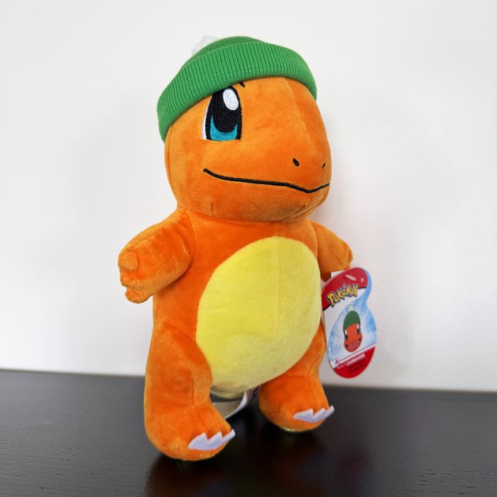 Salameche Noël Peluche Pokémon Holiday Seasonal Jazwares 20cm Charmander - photo numéro 4