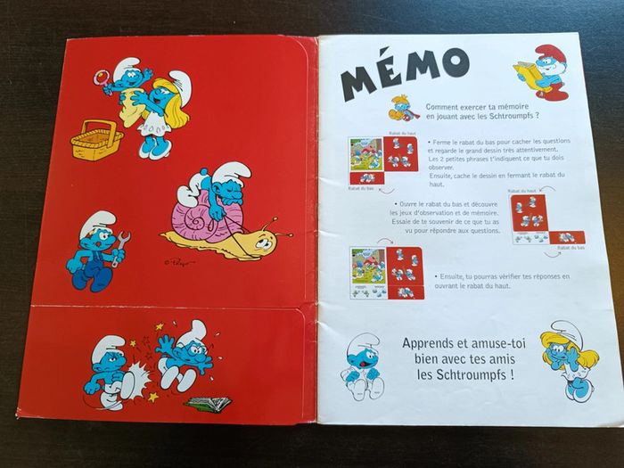 Livre MEMO LES SCHTROUMFS - Niveau 3 - photo numéro 2