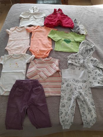 Lot vêtements bébé fille 3 mois