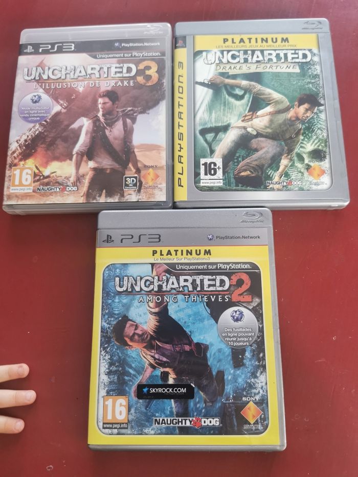 Lot de 3 jeux ps3 - photo numéro 1