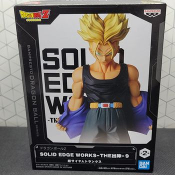 Figurine Dragon Ball Z Super Saiyan Mirai Trunks Solid Edge Works Banpresto Bandai
