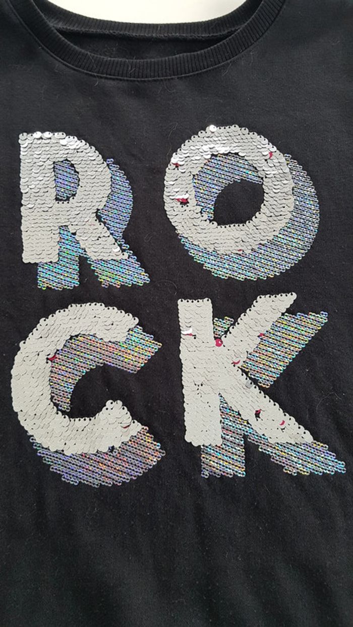 Sweat à sequins 158-164 14 ans - photo numéro 4