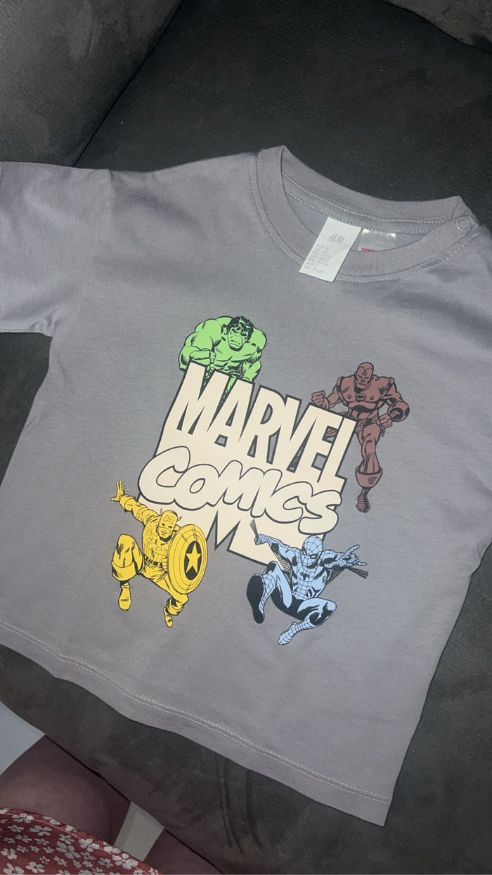 T shirt marvel - photo numéro 1