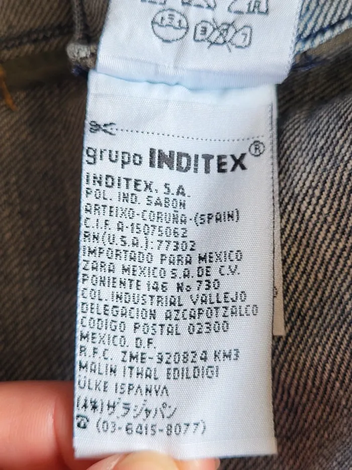 Veste en jean bleue Zara Trafaluc Taille 36 - photo numéro 14
