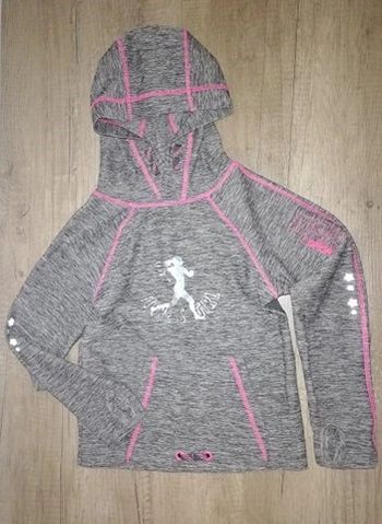 Pull fitness girl 3 ans orchestra à capuche Sport #Fille3 ans