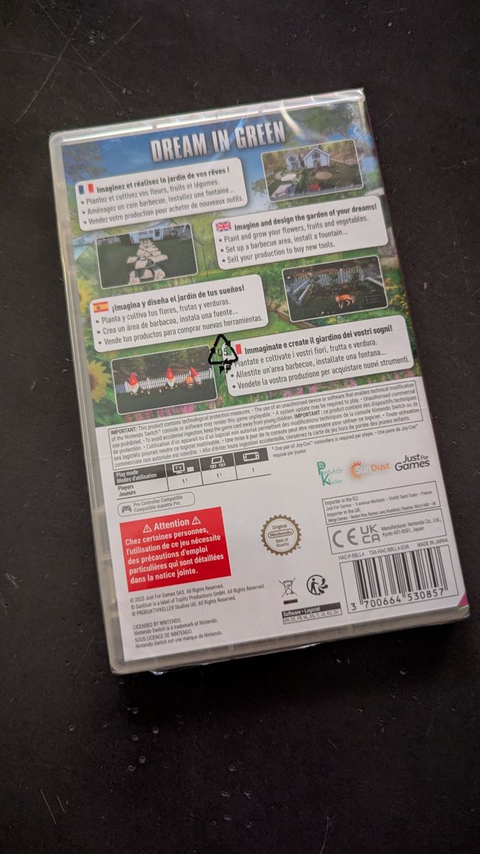 Garden Simulator neuf Switch - photo numéro 2