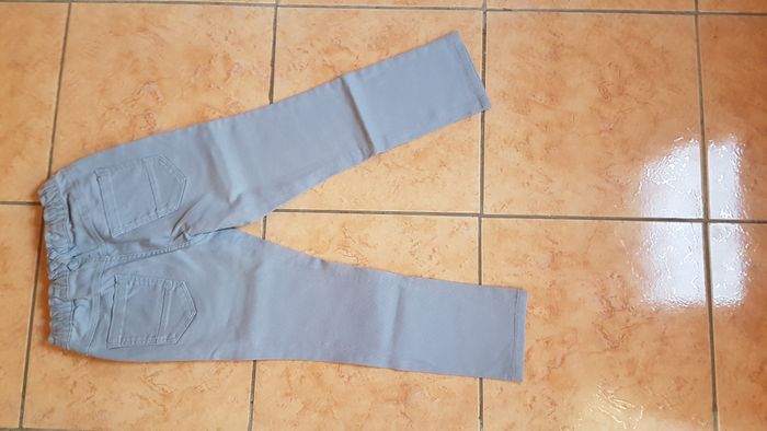 Jeans garçon 8 ans gris bleu Kiabi - photo numéro 4