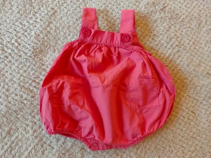 Barboteuse Petit Bateau taille 1 mois 56 cm