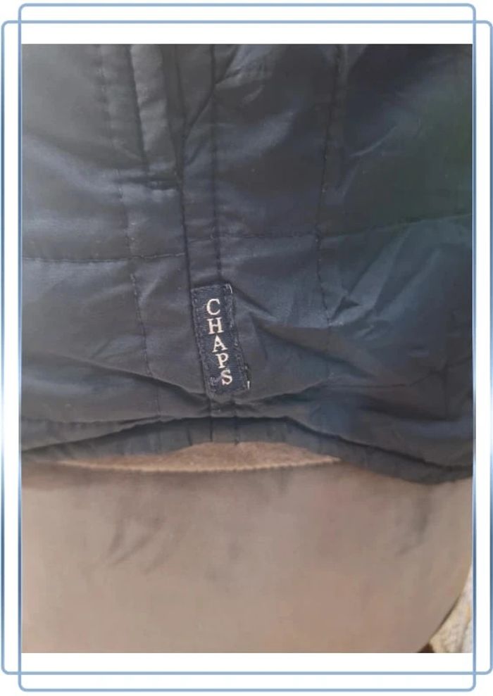 veste a bouton mi saison chaps imperméable - taille M - bleu foncé - homme (401) - photo numéro 8