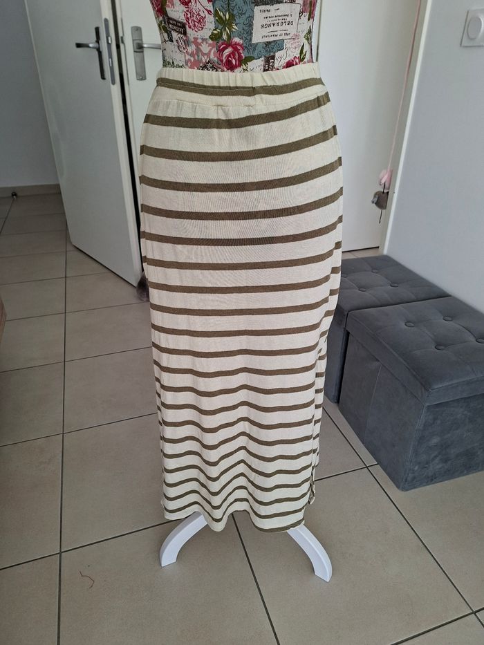 Jupe longue rayé - photo numéro 2