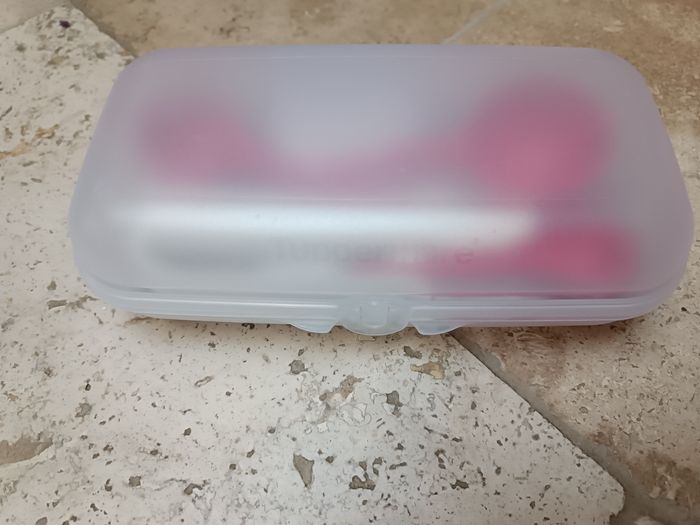 Neuf, Tupperware, set de cuillère portion avec boîte rangement en cadeau - photo numéro 5