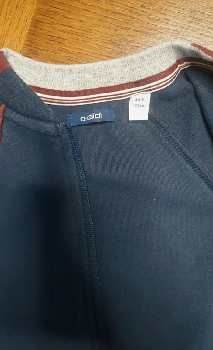 Gilet zippé 4 ans - photo numéro 4