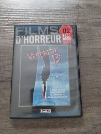 lot de 2 Dvd filme D'Horreur  L'exorciste & Vendredi 13 