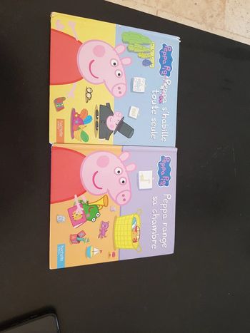 lot de 2 livres Peppa Pig