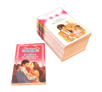 Lot de 8 Harlequin " Collection Har