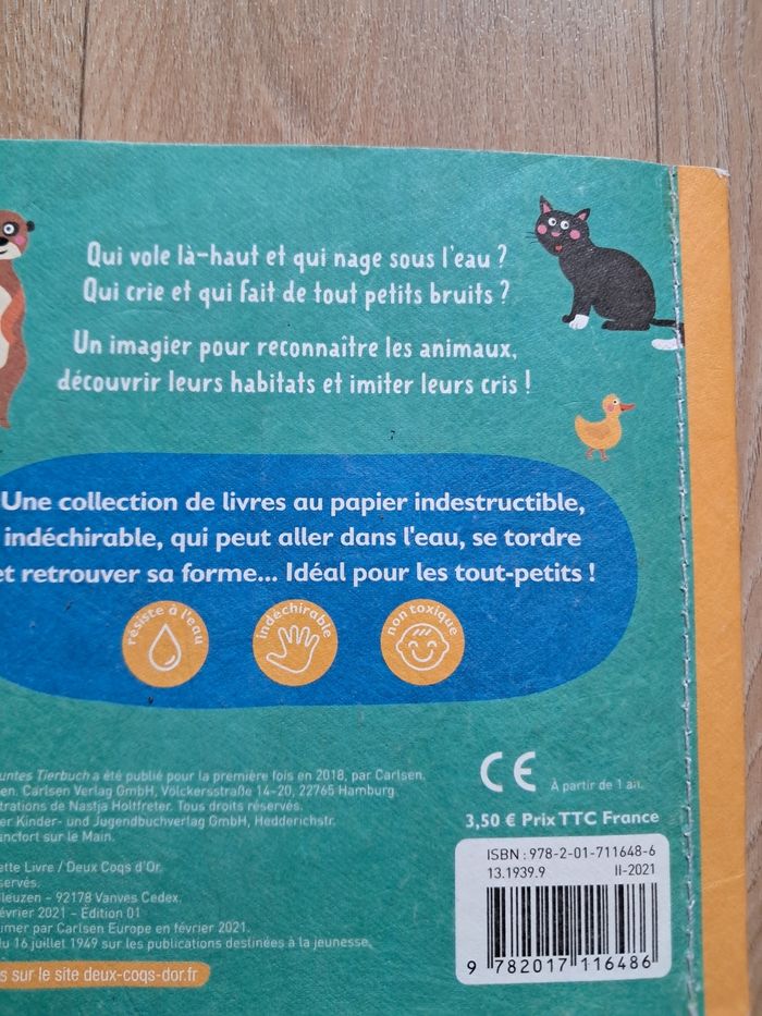 Livre indestructible pour petits. - photo numéro 3