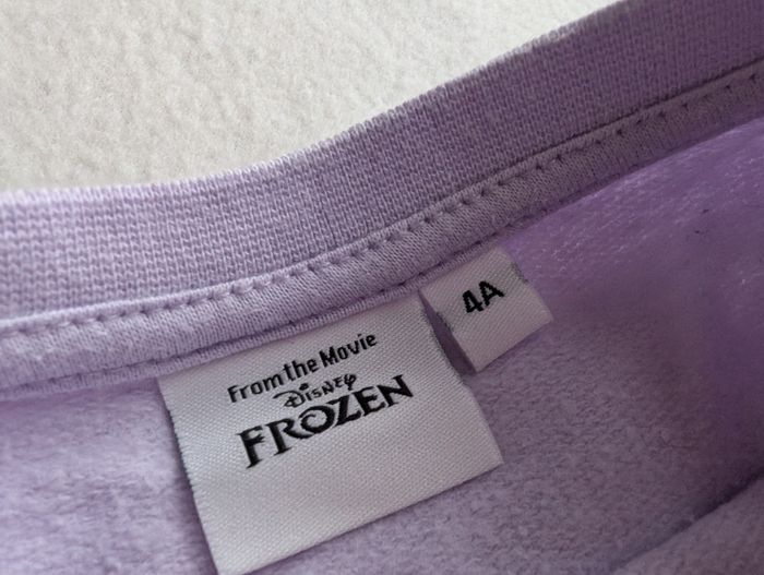 Robe pull lilas Reine des Neiges - 4A - Frozen Disney - photo numéro 6