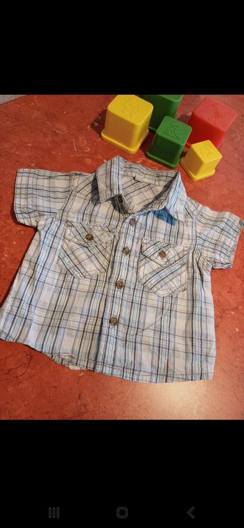Chemisette bébé taille 3 mois