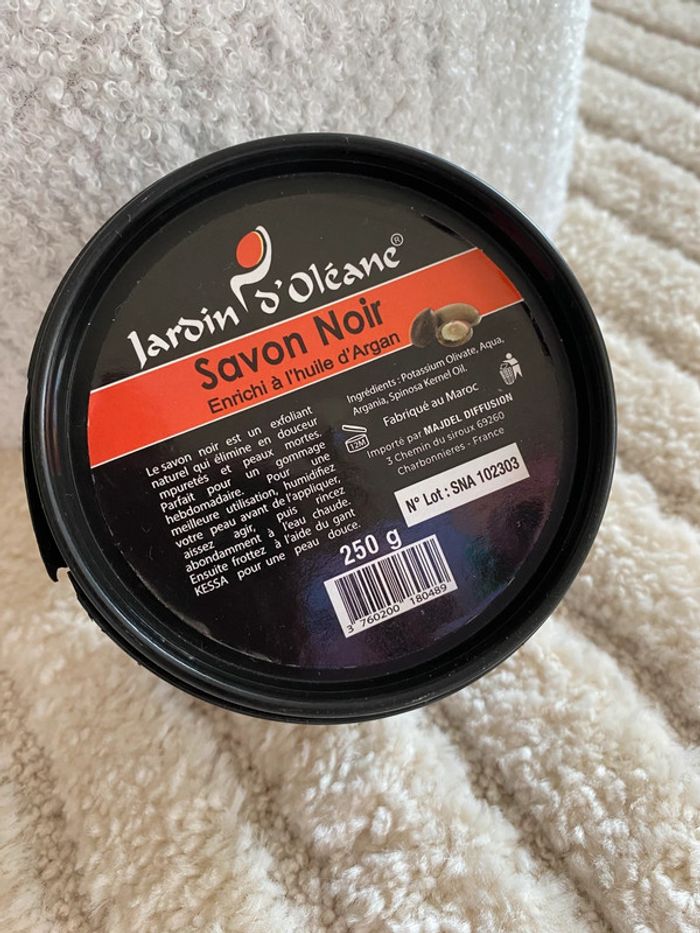 Savon noir à l’huile d’argan Jardin d’Oleane - photo numéro 3