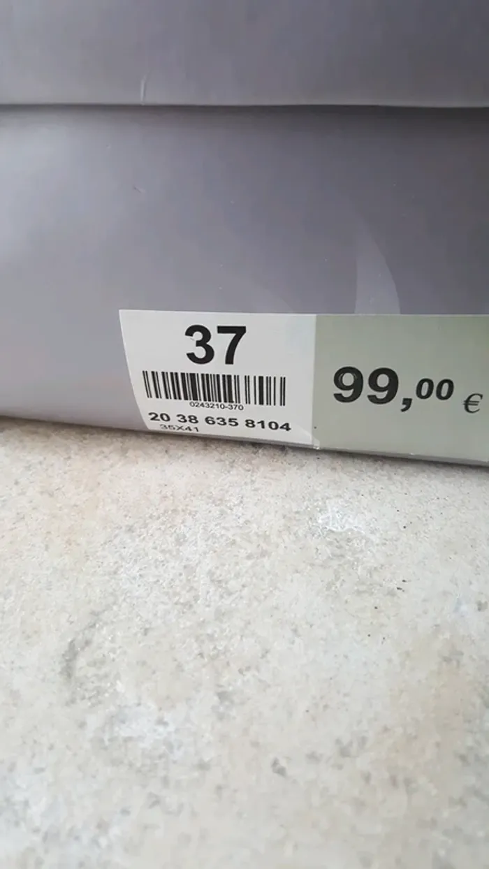 Cuissardes noire en velours taille 37 - photo numéro 4