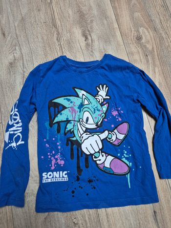 Tee-shirt sonic 4 ans 