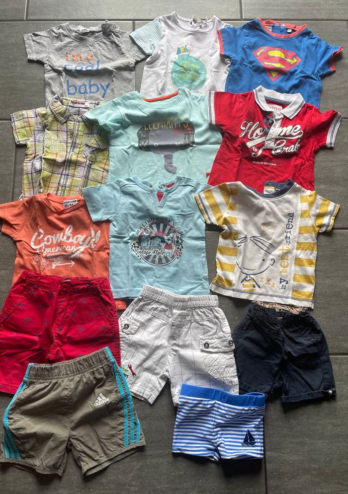 Lot vêtements taille 12 mois garçon - photo numéro 2
