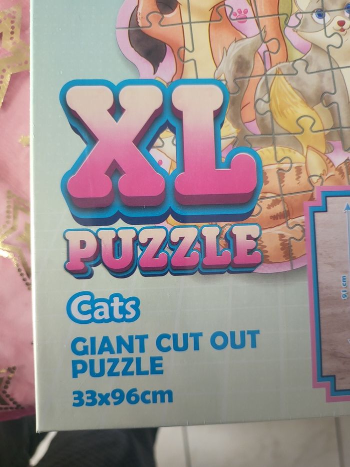 XL puzzle cats ( chats )🐱 52 33x96cm - photo numéro 7