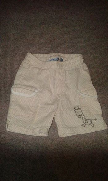 short garçon 3 mois