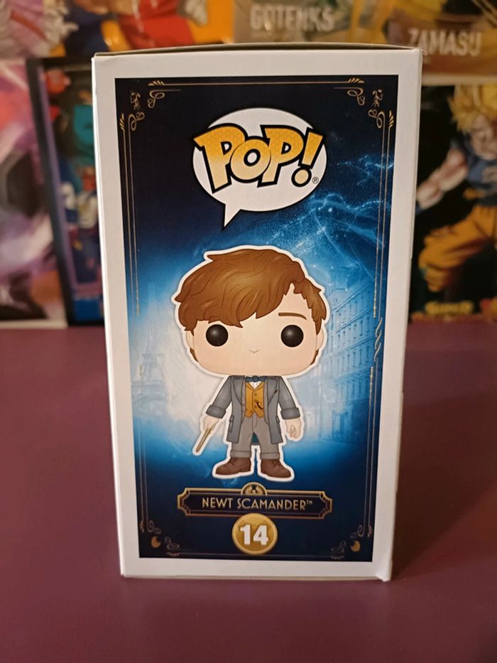 Figurine Funko Pop Newt Scamander 14 limite chase edition rare - photo numéro 2